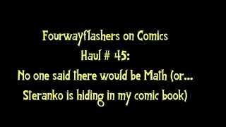 FWF Haul #45: No One Said that There Would Be Math