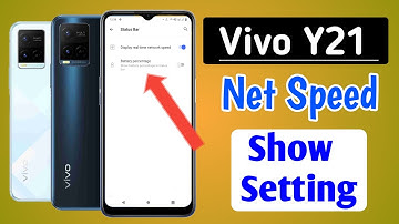 Vivo y21 net speed show/Vivo y21 me net speed kaise dekhe/network speed setting