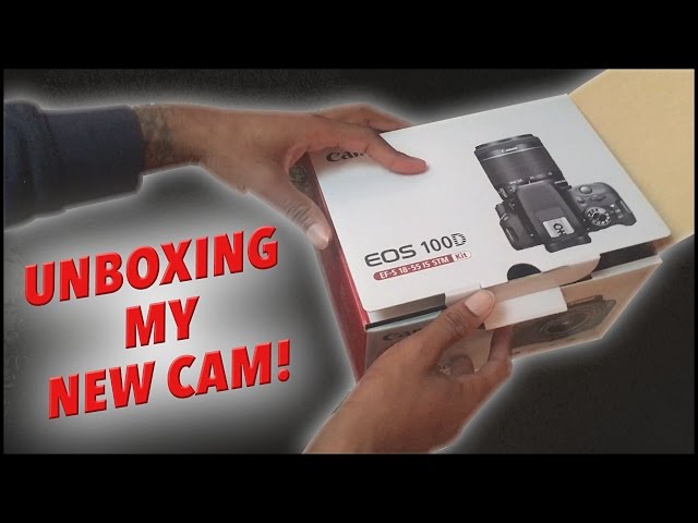 MY NEW CAMERA! CANON EOS 100D! UNBOXING! - YouTube