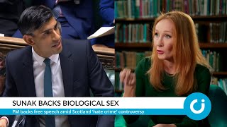 Sunak backs biological sex