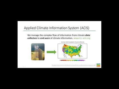 Adding Climate Data to Your Website with HPRCC Webtools for ACIS