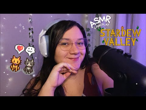 ASMR | JOGANDO Stardew Valley! 🌾👩🏻‍🌾 (sábado de gameplay)