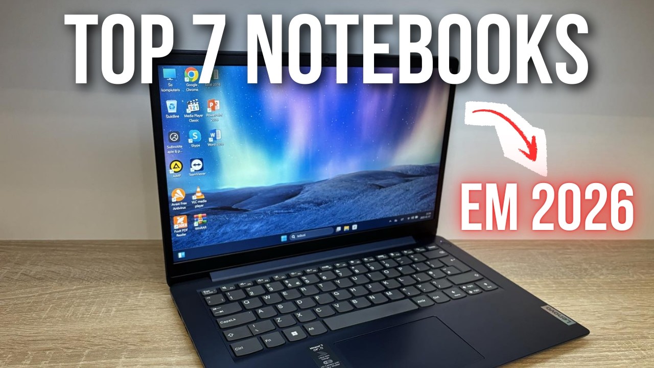 Notebook Bom e Barato em 2026? Veja os 7 Melhores Custo-Benefício do Ano!