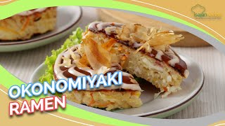 Resep Sahur Praktis: Okonomiyaki Ramen Barbeque, Japanese Food Buat Sahur yang Gampang Abis!