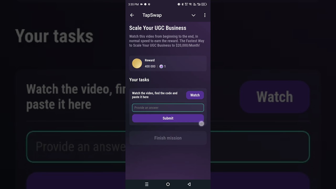 Scale Your UGC Business | Tapswap Code | The Fastest Way to Scale Your UGC Business to $20,000