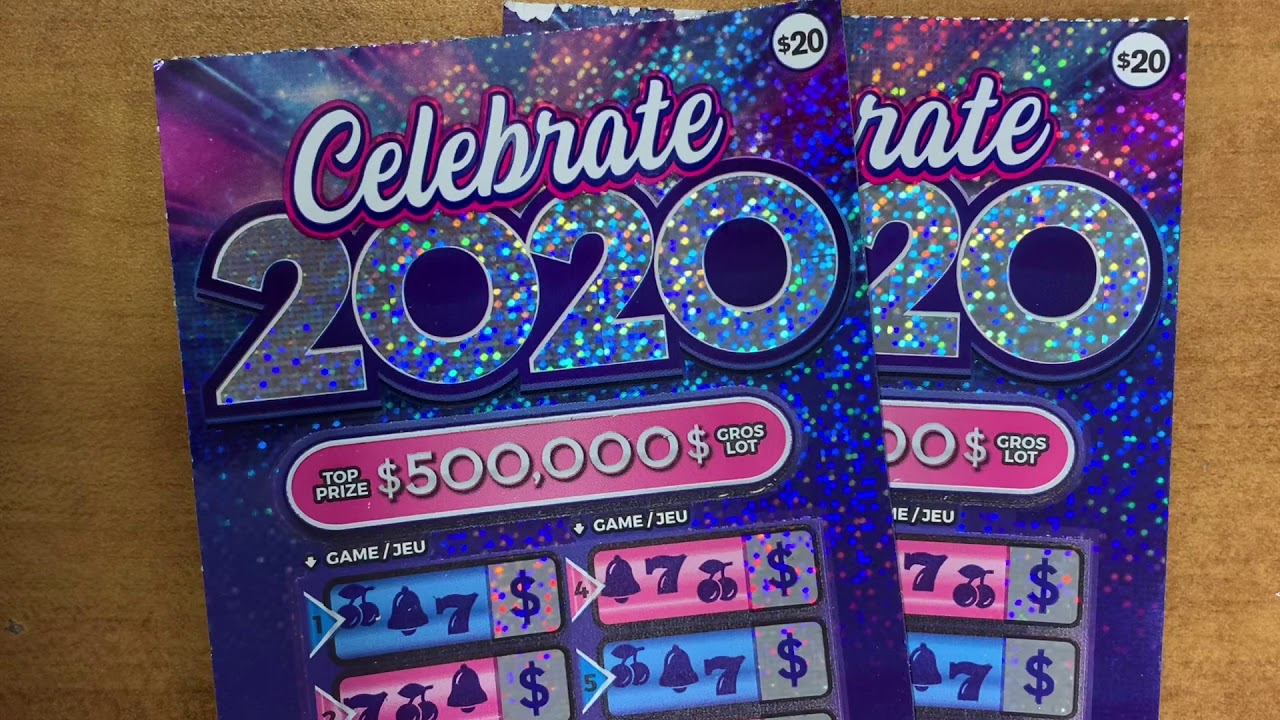 CELEBRATE 2020 OLG scratch ticket Ontario lottery and gaming YouTube