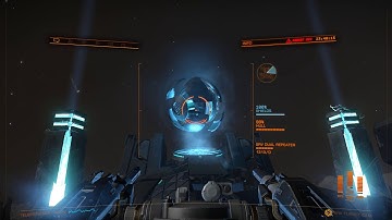 Elite Dangerous 3.0.5 - Guardian Module Blueprint Segment in HD 63154 [raw footage]