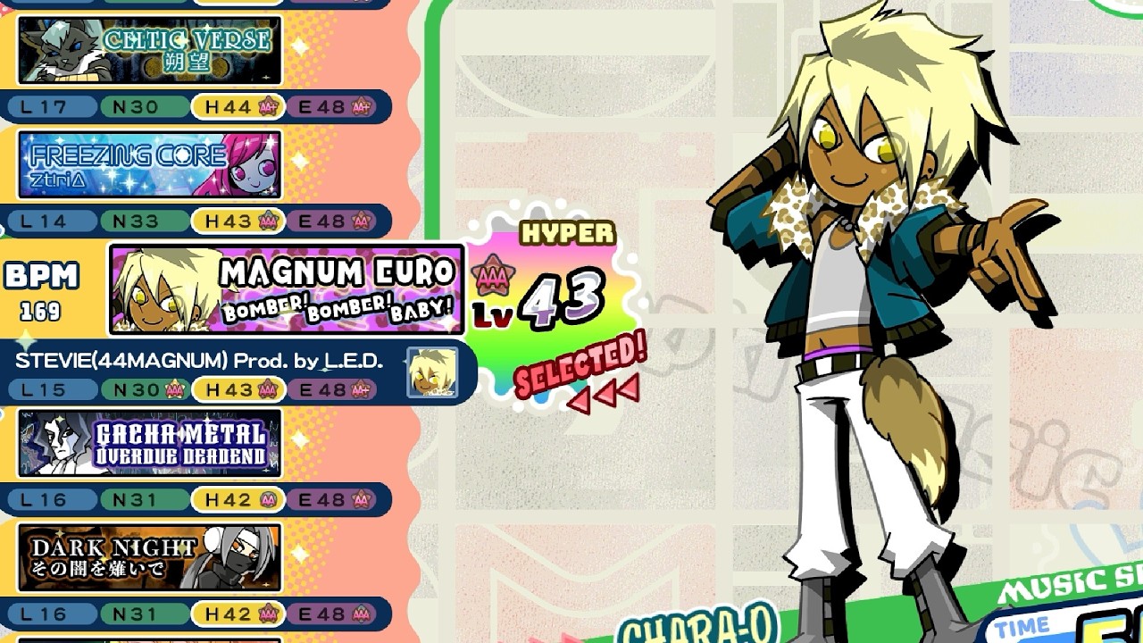 マグナムユーロ / BOMBER!BOMBER!BABY! Hyper【ポップンミュージックHigh☆Cheers!!】