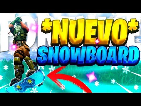 NUEVA TABLA de SNOWBOARD en FORTNITE BATTLE ROYALE en DIRECTO!!! @ThaNix229 - NUEVA TABLA de SNOWBOARD en FORTNITE BATTLE ROYALE en DIRECTO!!! @ThaNix229