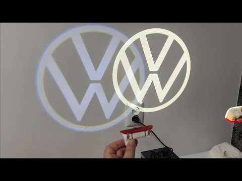 Volkswagen Touareg NF Passat B7 B8 USA Тюнінг підсвітка з логотипом Led, видео 1