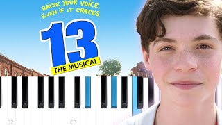 Tell Her - 13: The Musical , Netflix (Piano Tutorial)