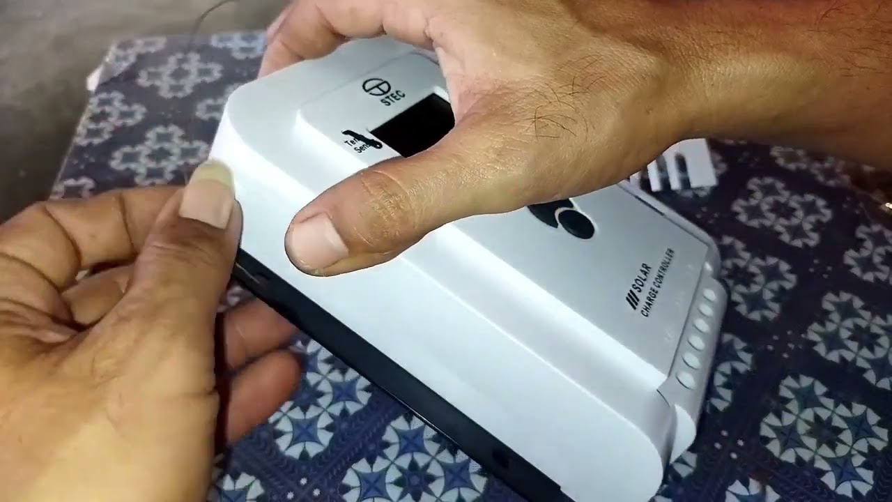 unboxing scc mppt murah stec 20A !! kontroller plts