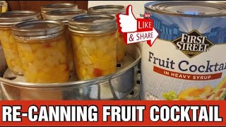 RE-CANNING  #canningandpreserving #shtf #prepperpantry #stockup #fillthepantry