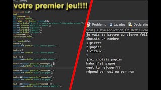 Votre premier jeu!!!!! (Apprendre a coder en java- ep2)