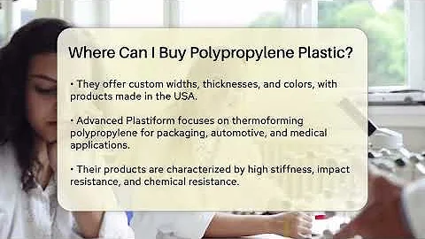 Where Can I Buy Polypropylene Plastic? - Chemistry For Everyone
