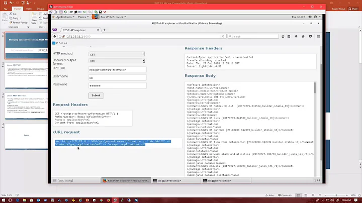 Managing Junos Devices  Using REST API