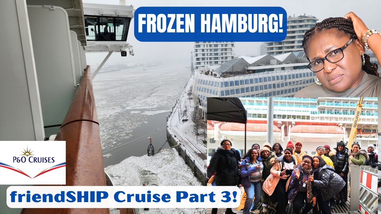 WE DIDN'T PLAN THESE IN HAMBURG! P&O IONA Group Cruise Part 3 Vlog