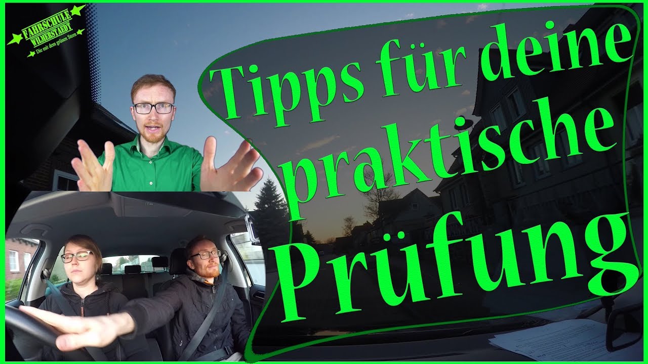 Tipps für deine praktische Fahrprüfung Teil 1 / Fahrschule YouTube Tipps für deine praktische Fahrprüfung Teil 1 / Fahrschule YouTube