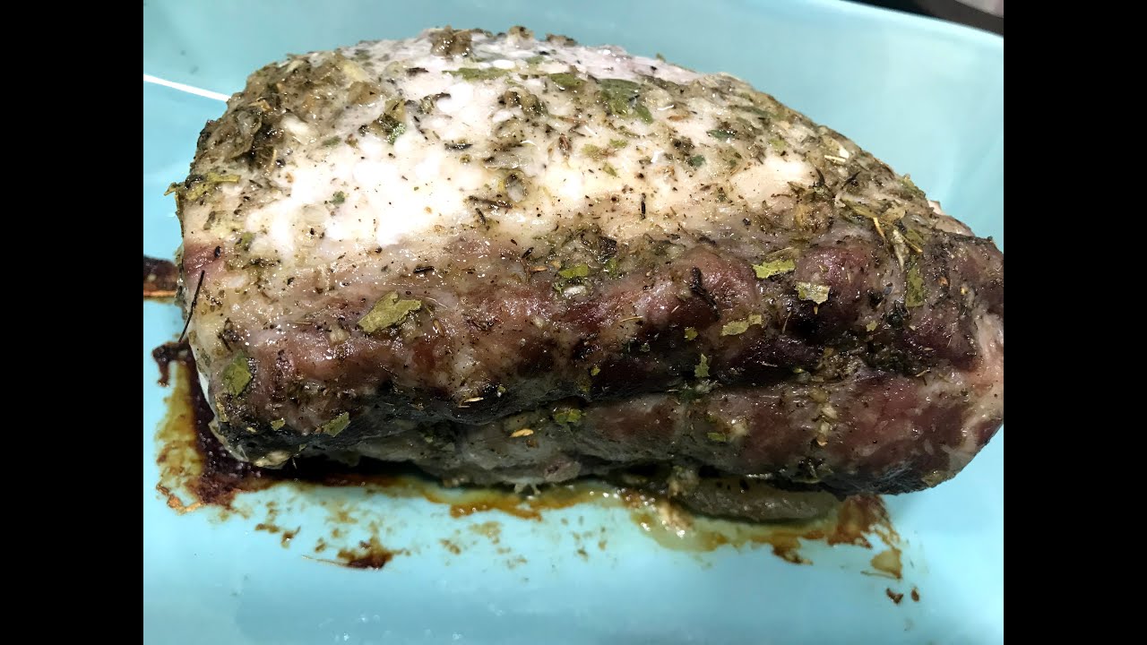 Filete De Lomo Rostizado Con Ajo Y Finas Hierbas