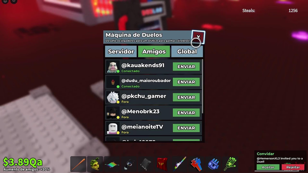 Roube brainrot Troco e vou pvp acima 80M 🔥🔥🔥