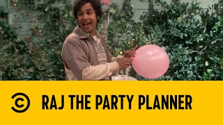 Raj The Party Planner | The Big Bang Theory | Comedy Central Africa