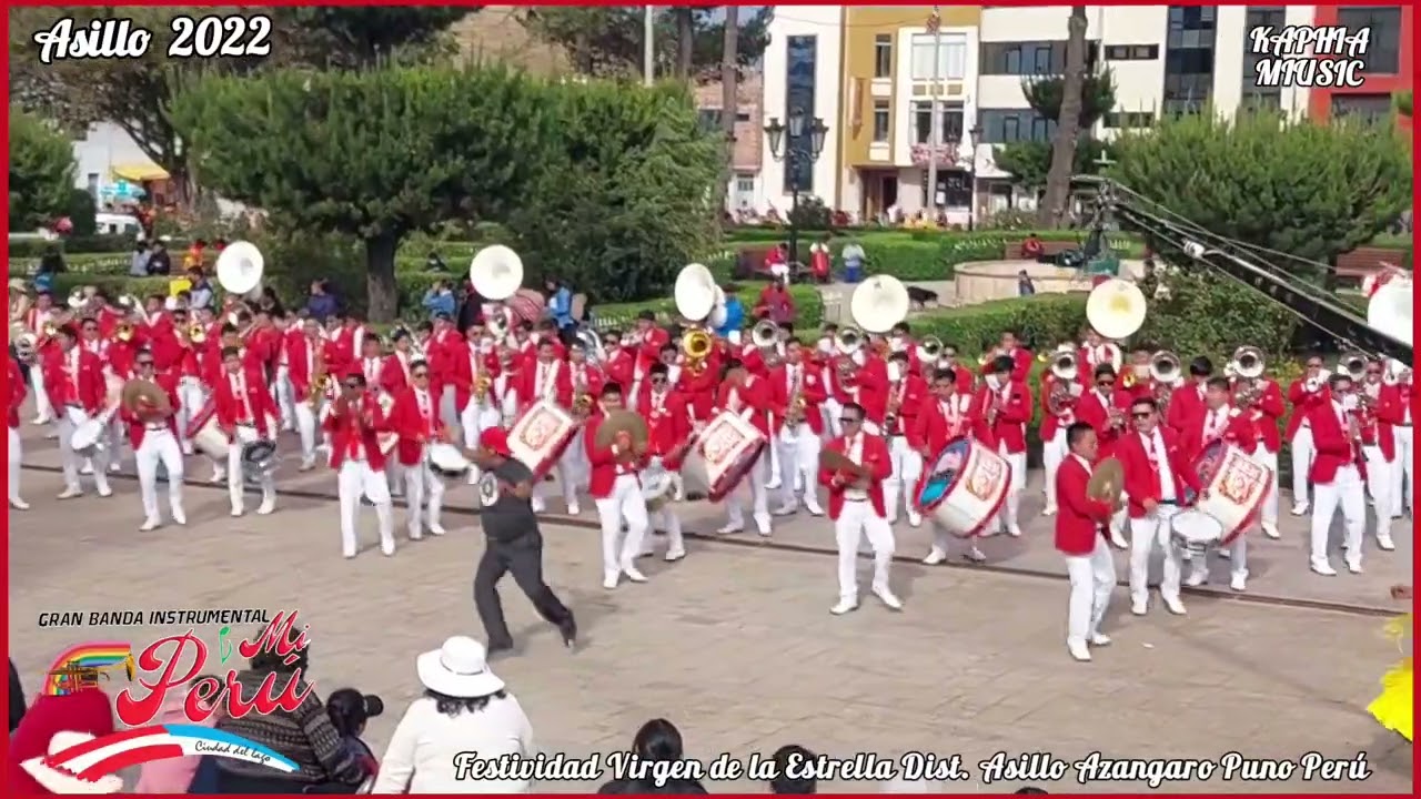 Banda Instrumental MI PERÚ 2022 mix maroyu EN ASILLO AZANGARO PUNO Festividad Virgen de la Estrella