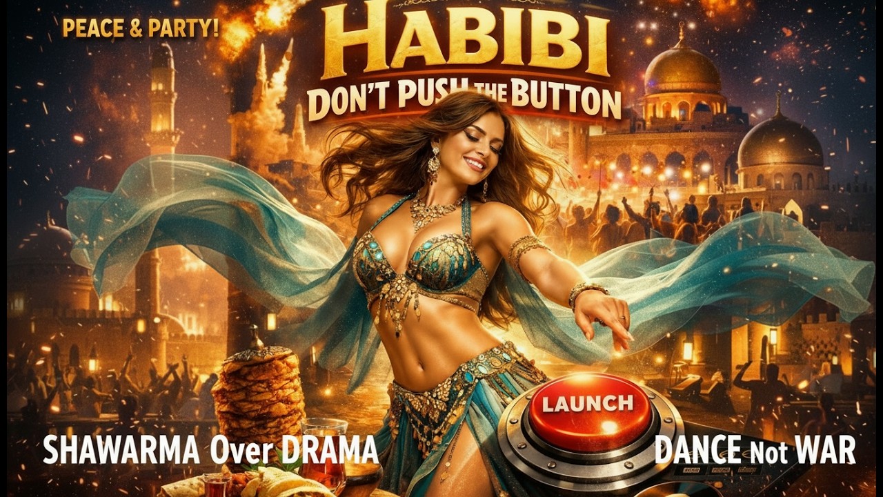 Habibi Don’t Push The Button 🔥 | Arabic Pop Dance Anthem | Habibi Nights Belly Dance Music