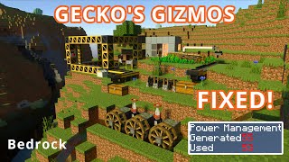 Geckos Gizmos is FIXED for 1.18 - Minecraft Bedrock [MCPE, Win10, Console]