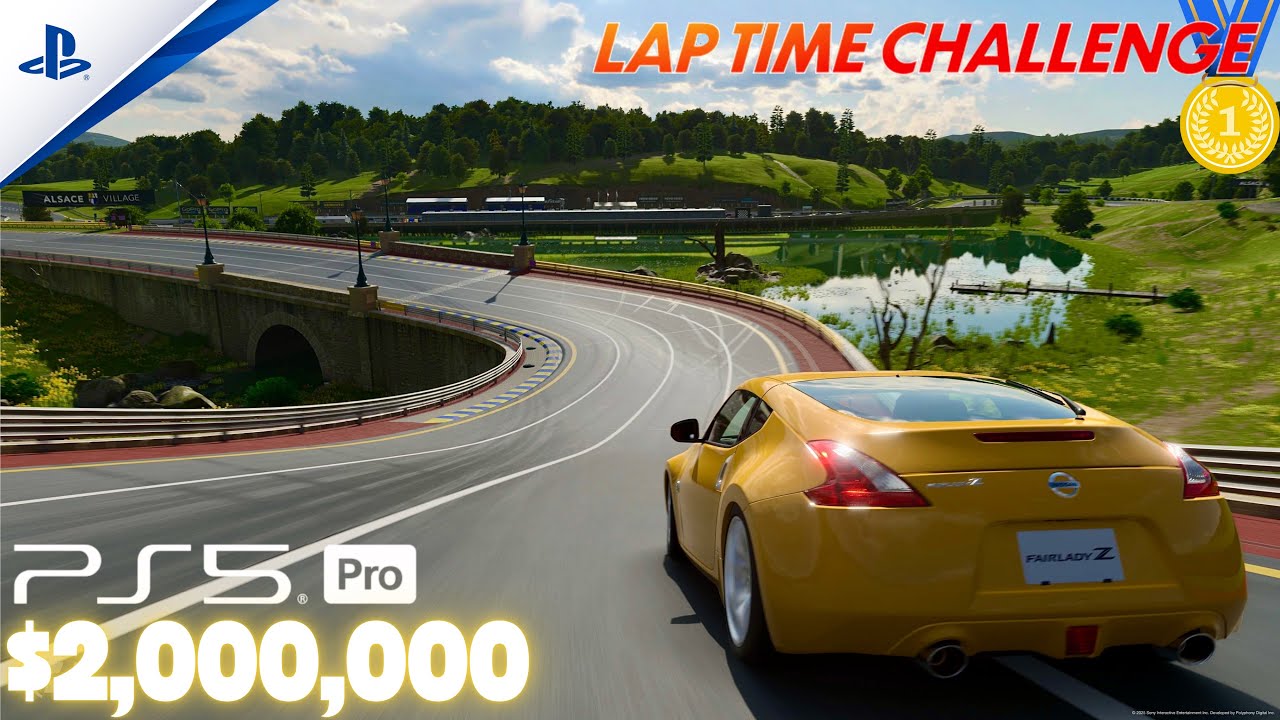 GT7 Lap Time Challenge - Alsace Test Course | Nissan Fairlady Z