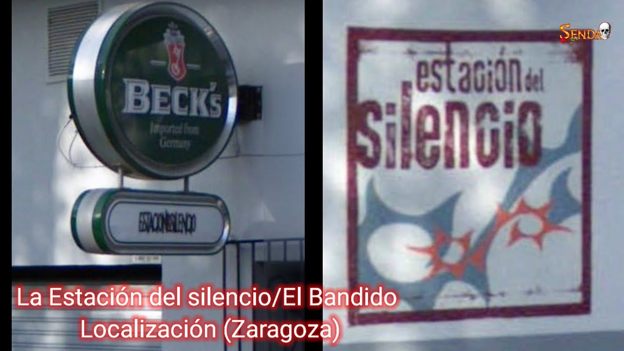 Localización La Estación del silencio/ El Bandido (Zaragoza)