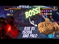 Rank 3 Thing Boss Solo! ASR Vs ISO8A And Palo! Alliance War Season 20 Wars 10 And 11!