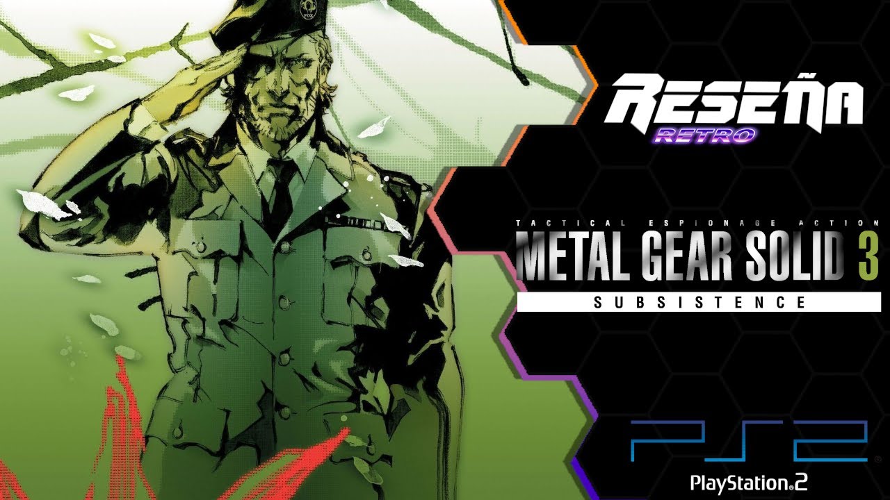Metal Gear Solid 3: Subsistence Reseña Retro - PlayStation 2