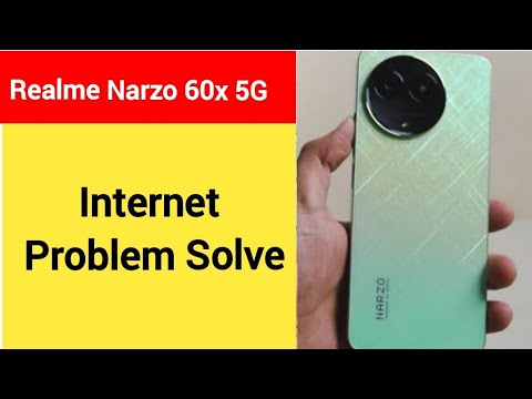 How to fix no network problem, realme Narzo 60x 5G me internet problem ...