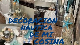 DECORACION NÁUTICA DE MI COSINA 2024 #decoracion #entretenimiento #plantas#un dia con Carmen Torres