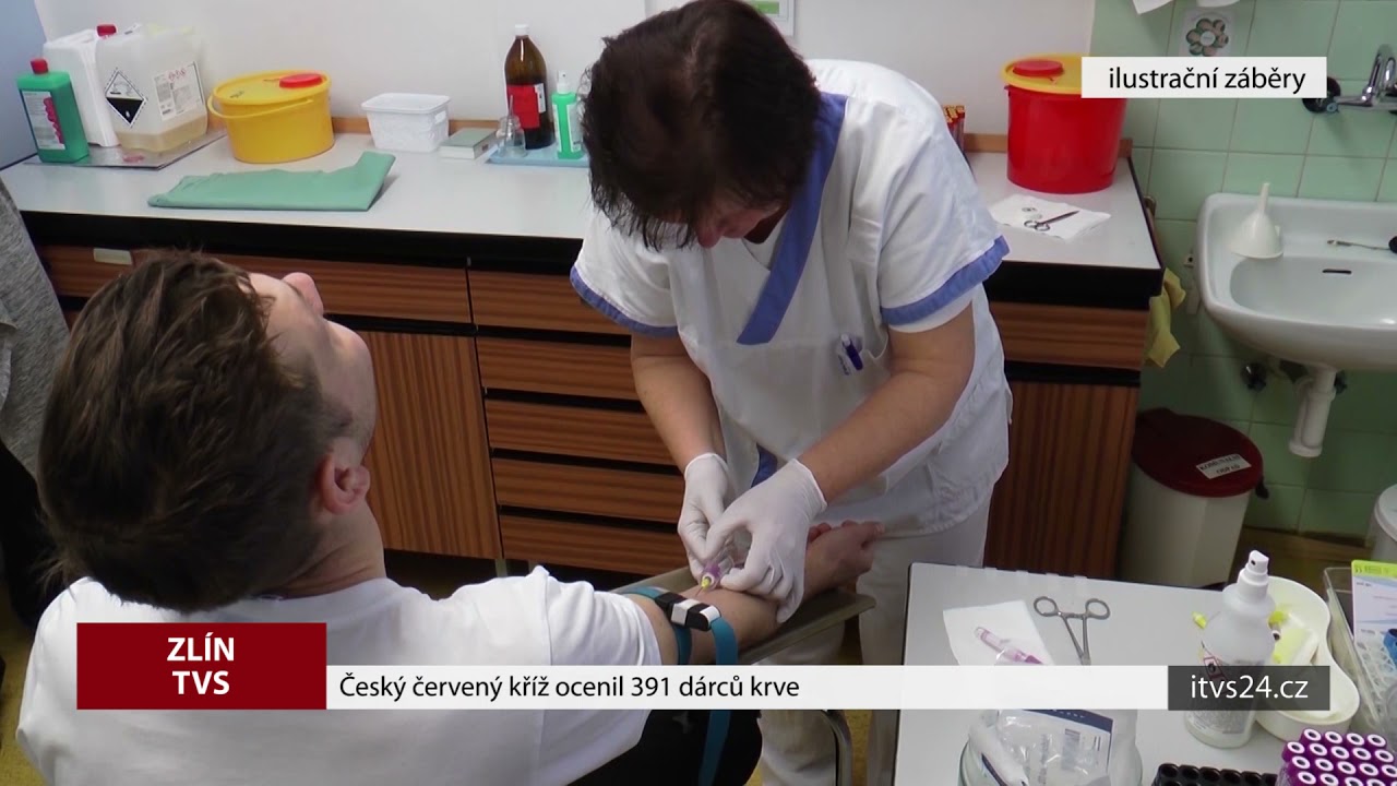 Český červený kříž ocenil 391 dárců krve