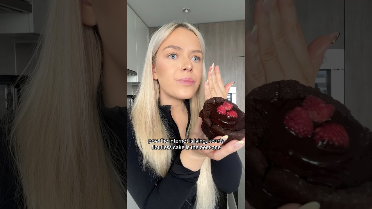 pov: kourtney’s flourless cake