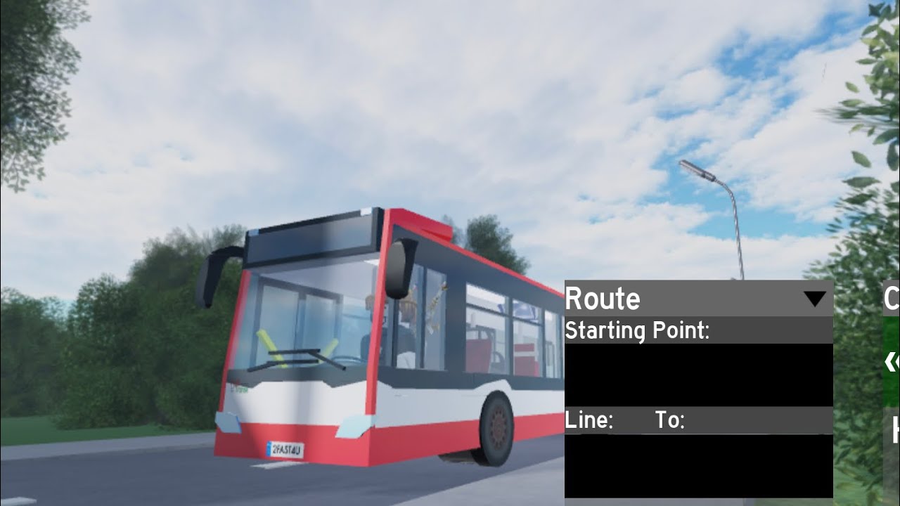 Test Speed Of Citaro In MTFS Bus And Tram