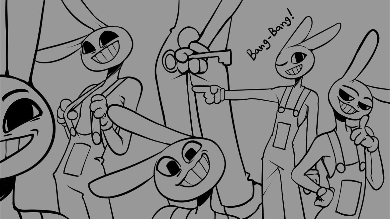 The Amazing Digital Circus | Jax x Pomni | FunnyBunny | Animatic - YouTube