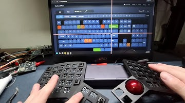 ErgoSNM Rev4.0 BLE Wireless Test-1 (ZMK + PMW3610)