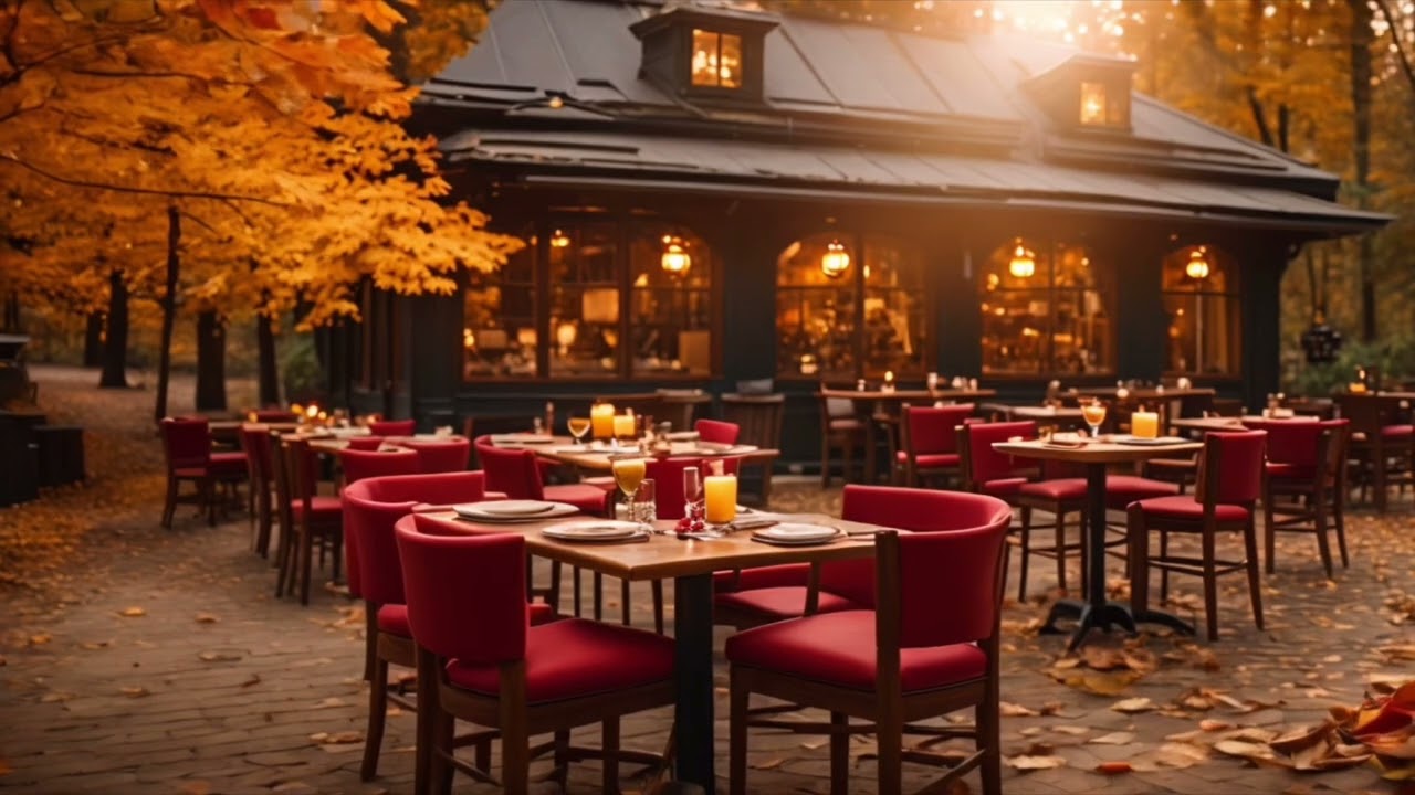 Cafe in the Autumn Woods