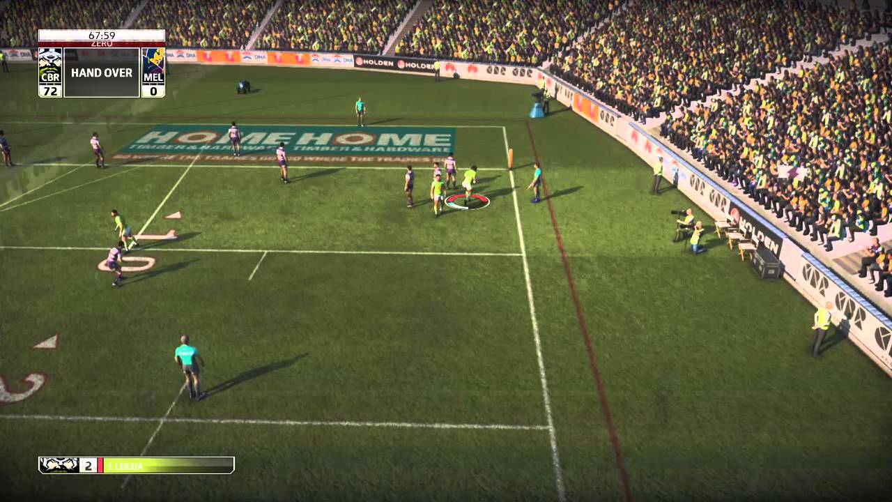 Rugby League Live 3_tackle restart ? YouTube