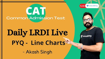 CAT 2021 Daily Live | LRDI Orientation | Previous Year Questions - Line Charts