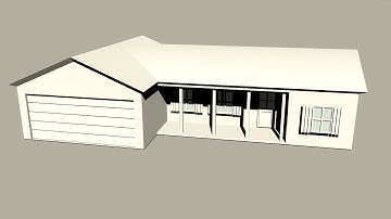 Maya 2014 tutorial : How to model a basic low poly house