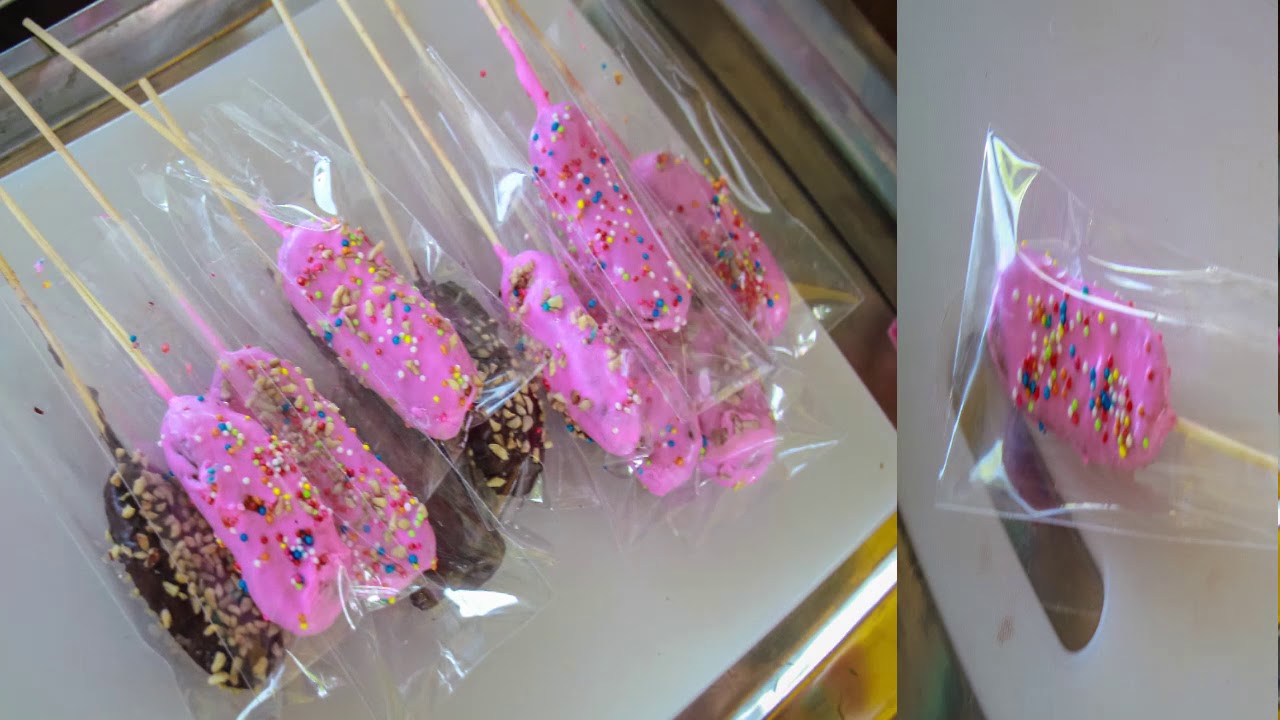 อบรมการทำกล้วยเคลือบช็อกโกแล็ต