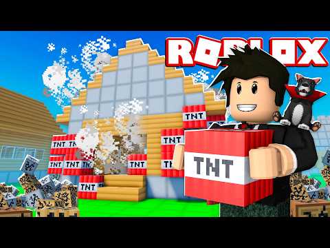 LOKIS IN THE HOUSES WITH TNT | Roblox - TNT Playground