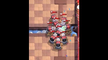 MONK VS 10 SPARKY #shorts #clashroyale #viral