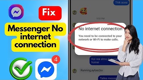 How To Fix Messenger No Internet Connection Problem | Messenger Not Working Solution 2025 