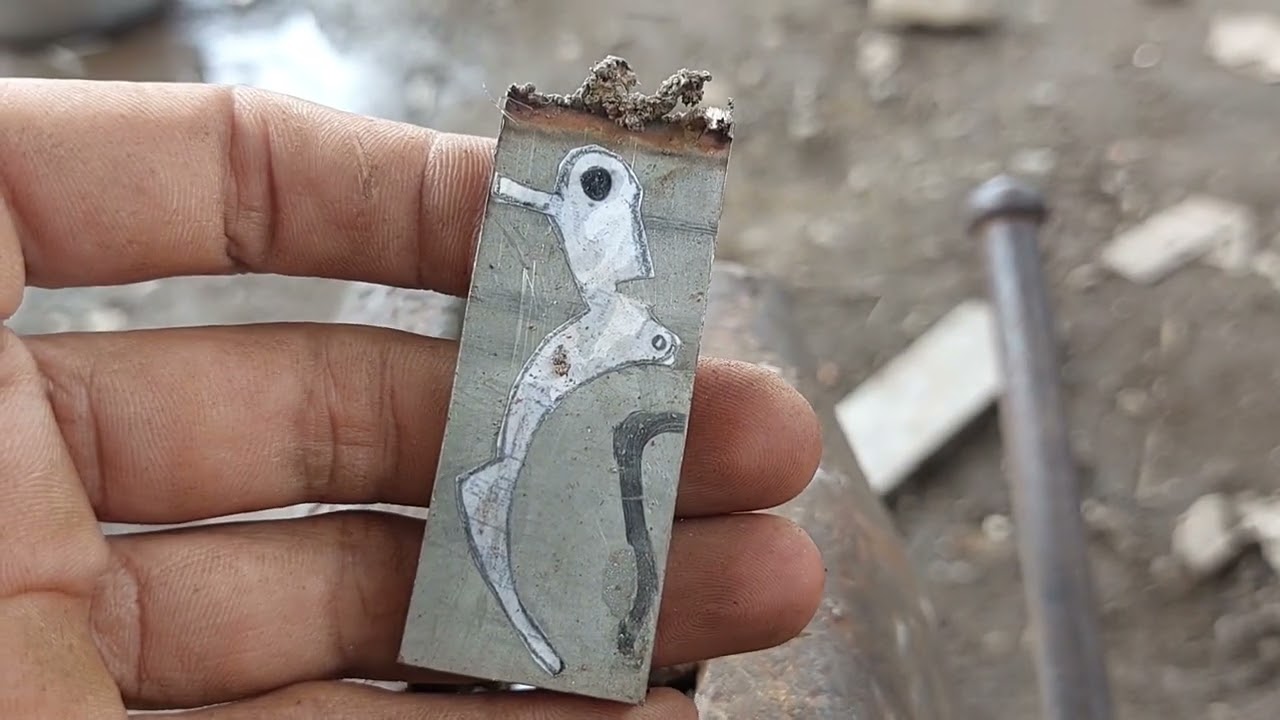 Cara membuat pelatuk atau Trigger Speargun Panah ikan