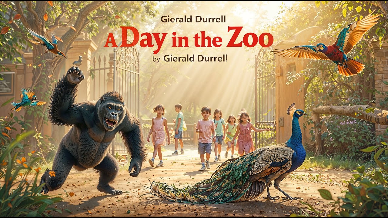 A Day in the Zoo | Gerald Durrell | WB Class 9 English Story Explanation in Bengali
