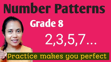 Number Pattern | Lesson 1 | Grade 8 | English Medium | @ChathuLearningAcademy